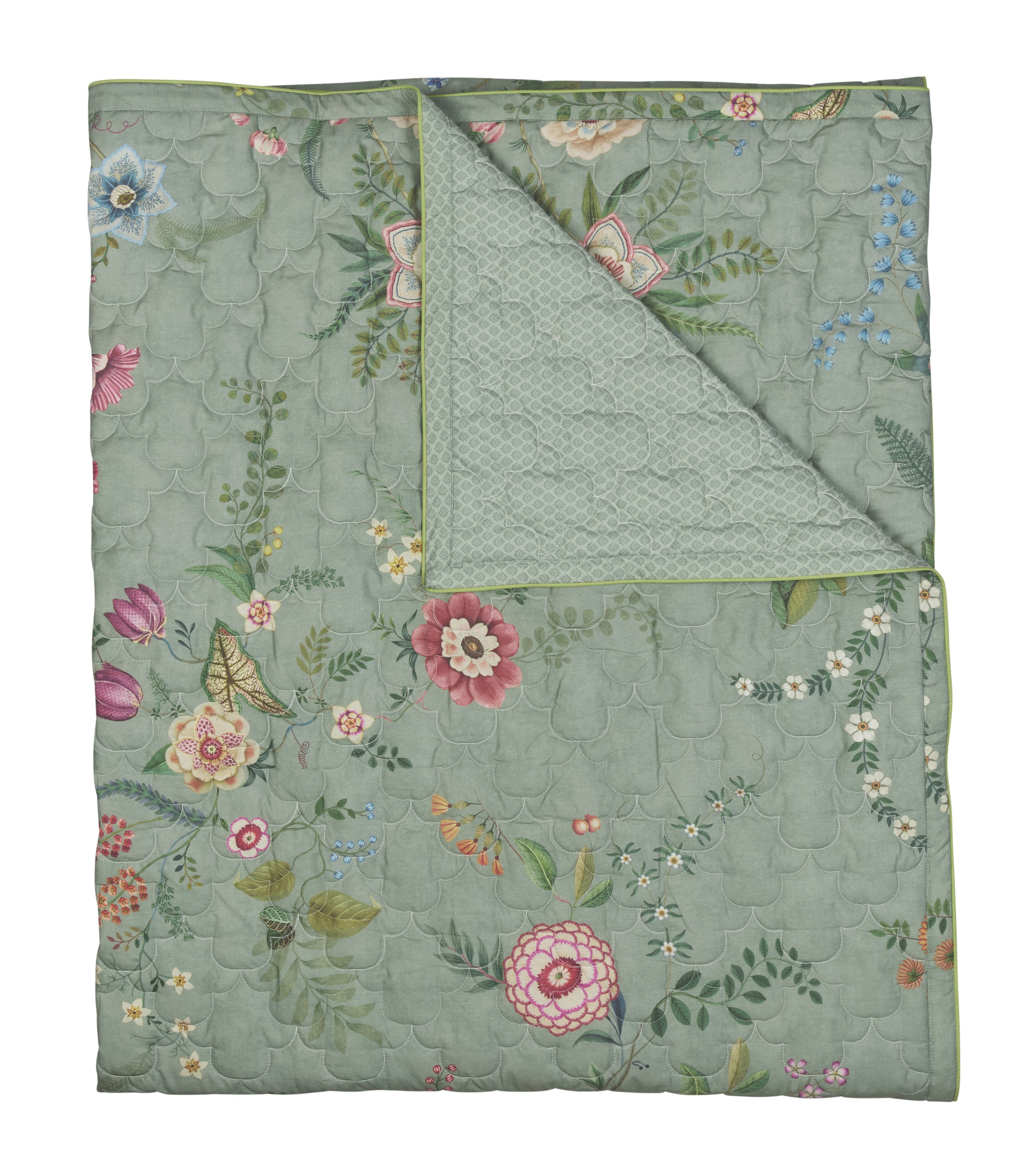 Pip Studio Everbloom Wohndecken - Grün