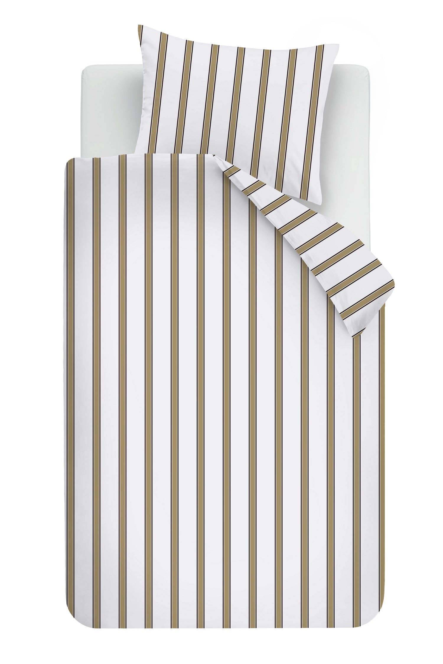 vtwonen Fun Stripe Bettwäsche - Sand
