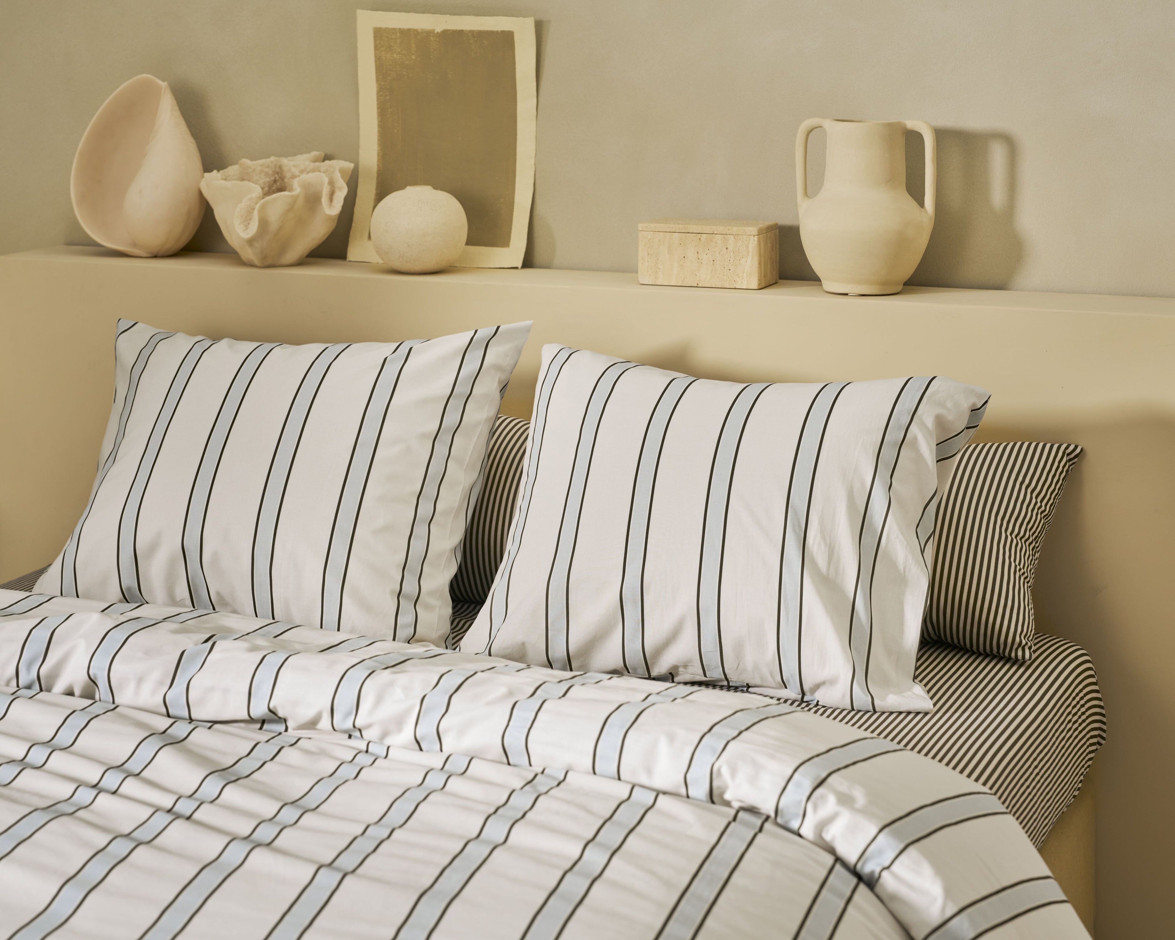 vtwonen Fun Stripe Bettwäsche - Blau