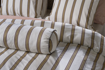 vtwonen Fun Stripe Round Kissen - Sand