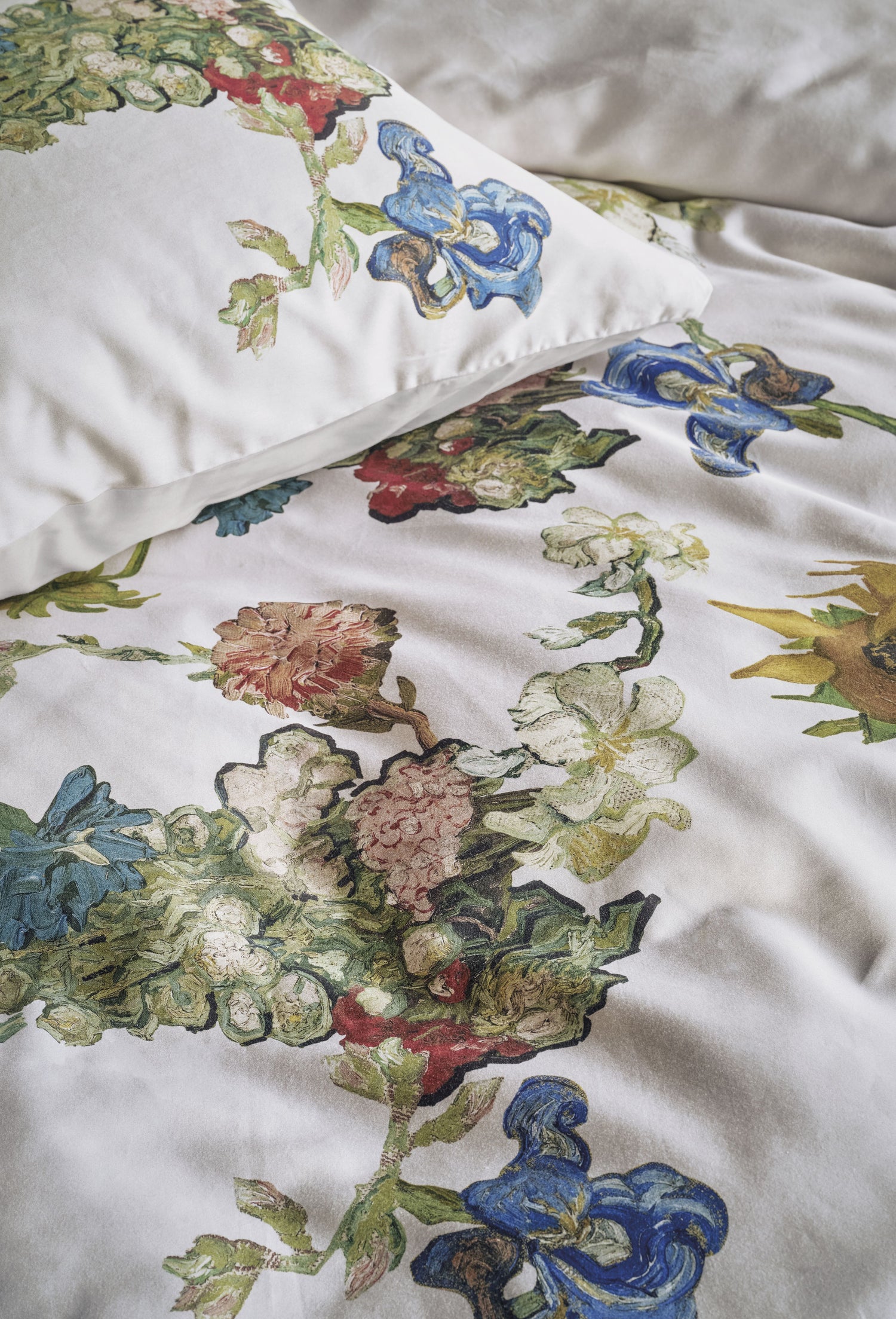 Beddinghouse x Van Gogh Museum Guirlande Des Fleurs Bettwäsche - Sand
