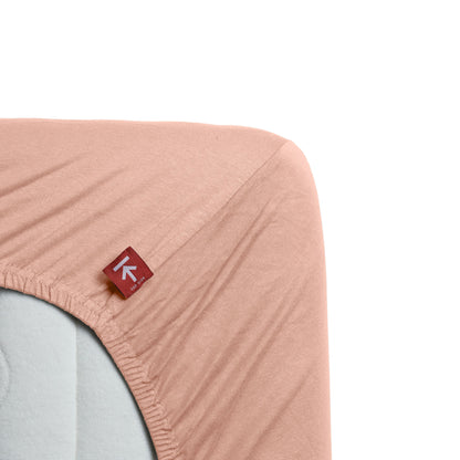 Nude Topper Spannbettlaken - Baumwolle - Nude