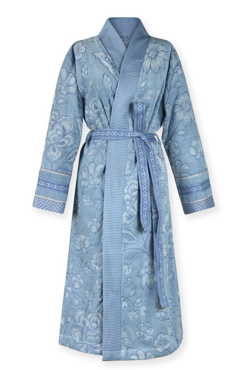 Pip Studio Jasmin Jacquard Frottier - Hellblau