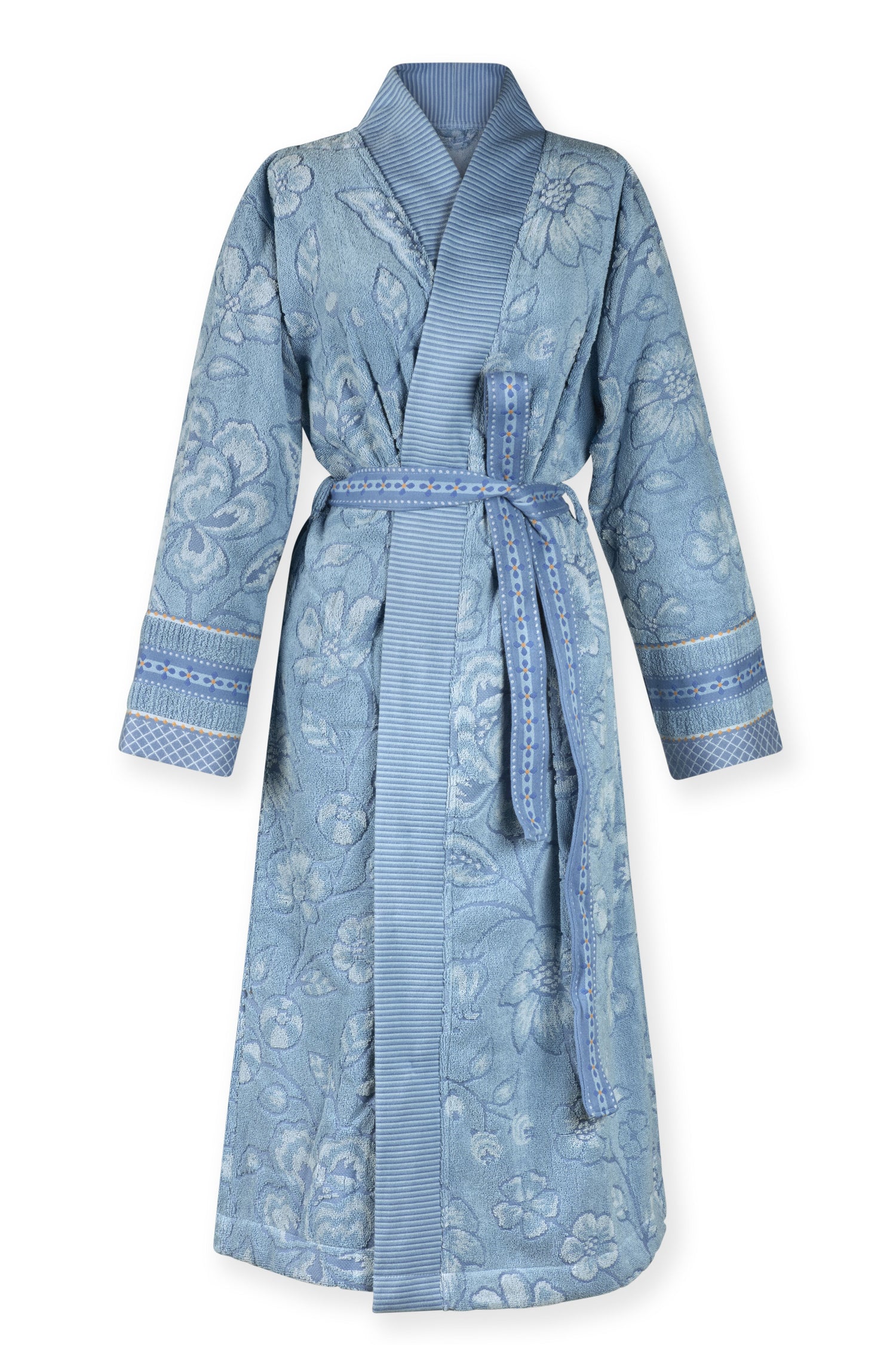 Pip Studio Jasmin Jacquard Frottier - Hellblau