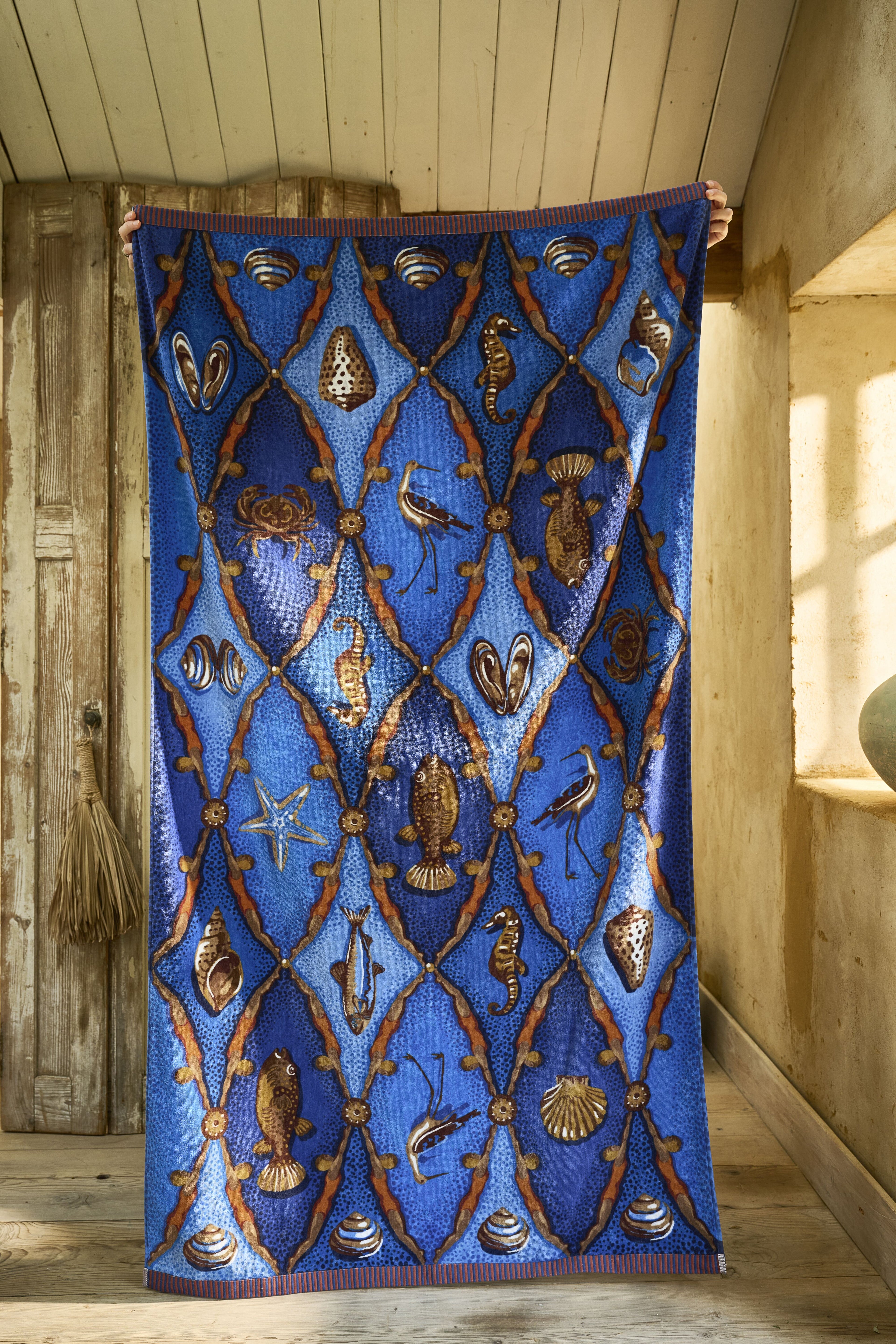 Pip Studio Little Sea Frottier - Blau