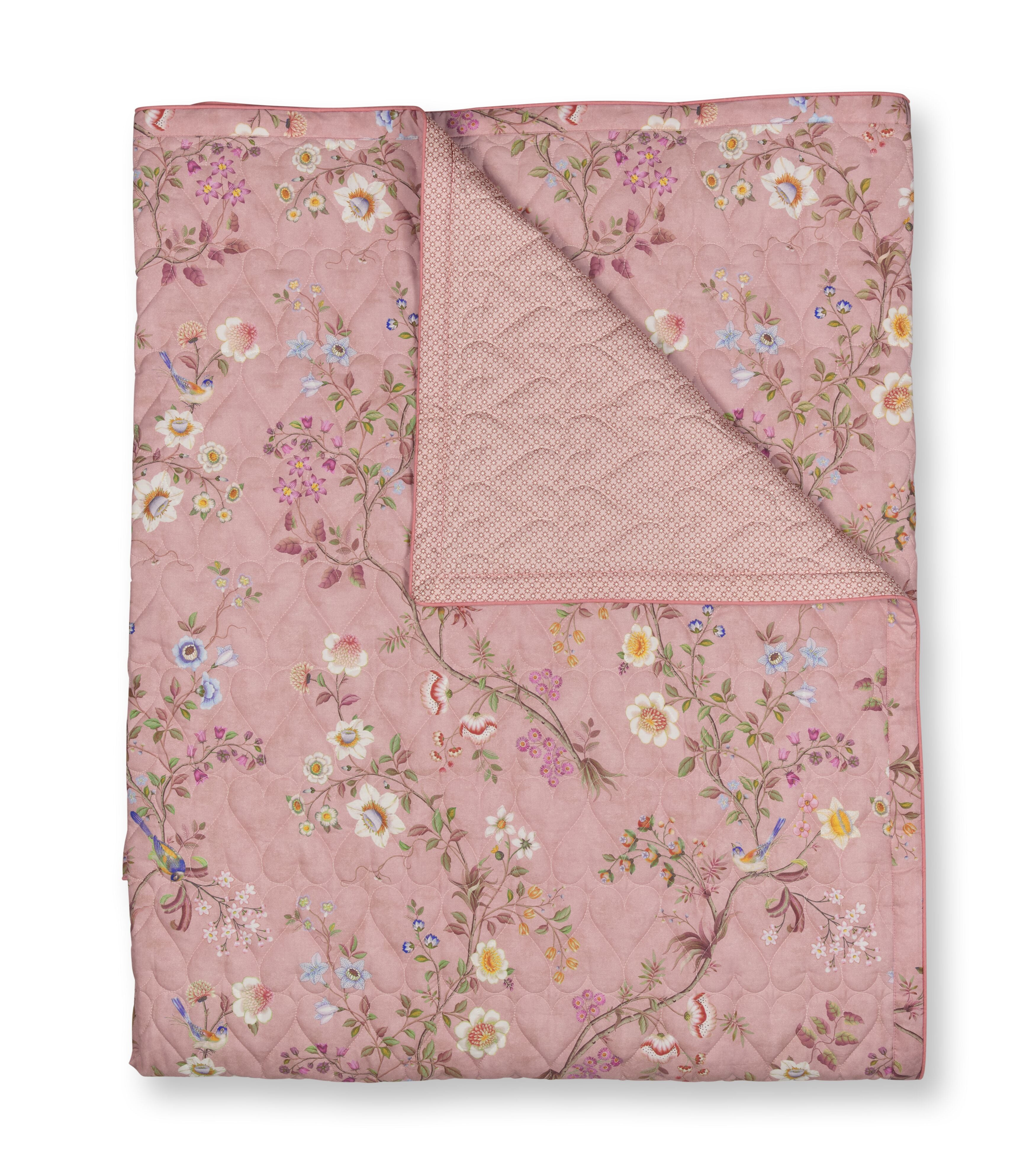 Pip Studio Lotus Lullaby Wohndecken - Rosa