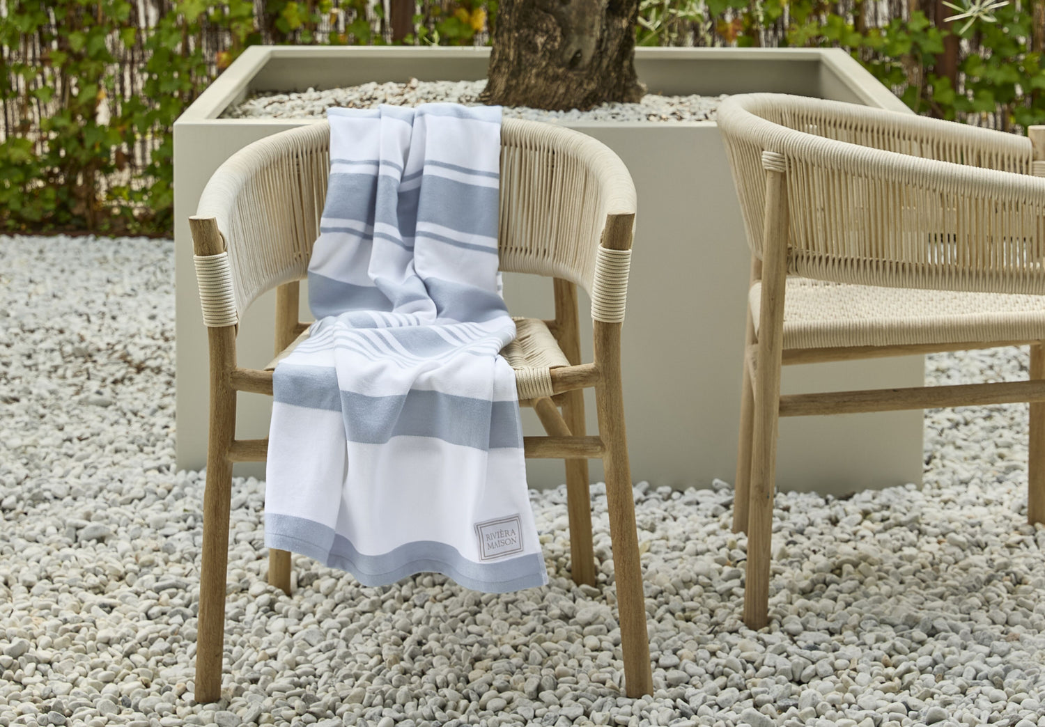 Rivièra Maison Matteo Frottier - Blau