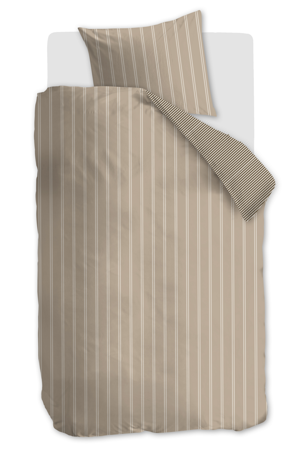vtwonen Mini Stripe Bettwäsche - Natur