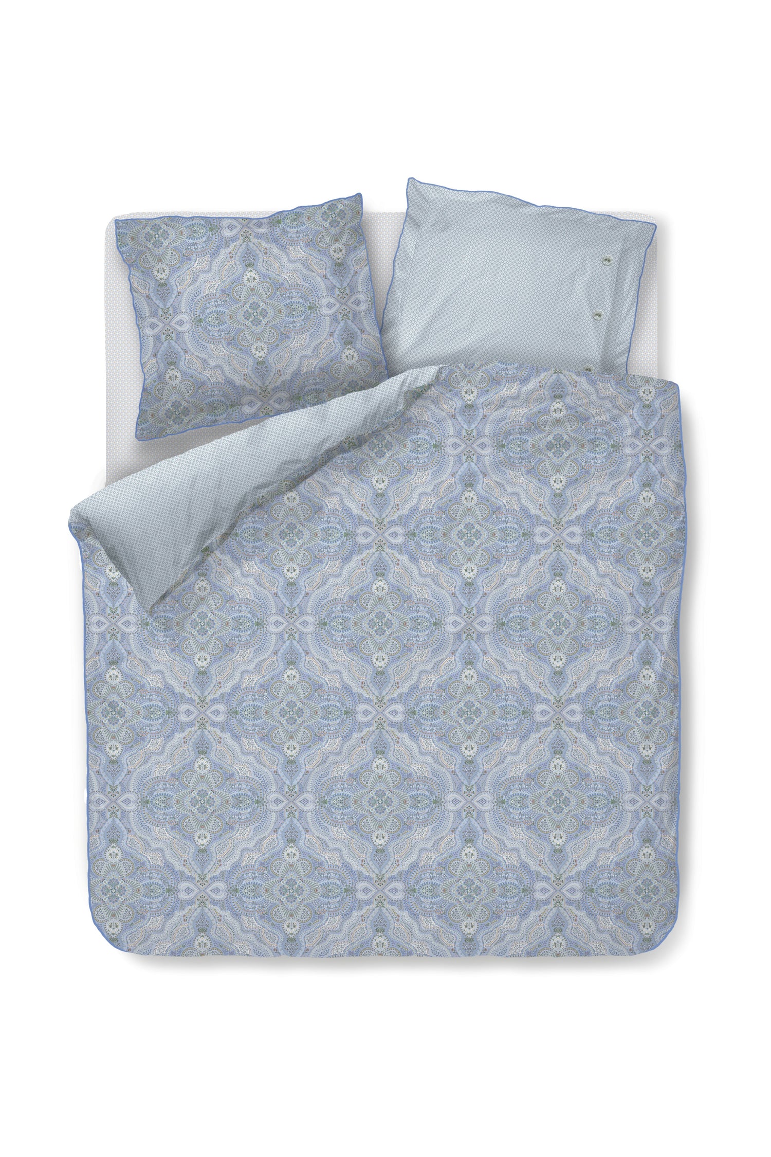 Pip Studio Moon Flower Bettwäsche - Hellblau