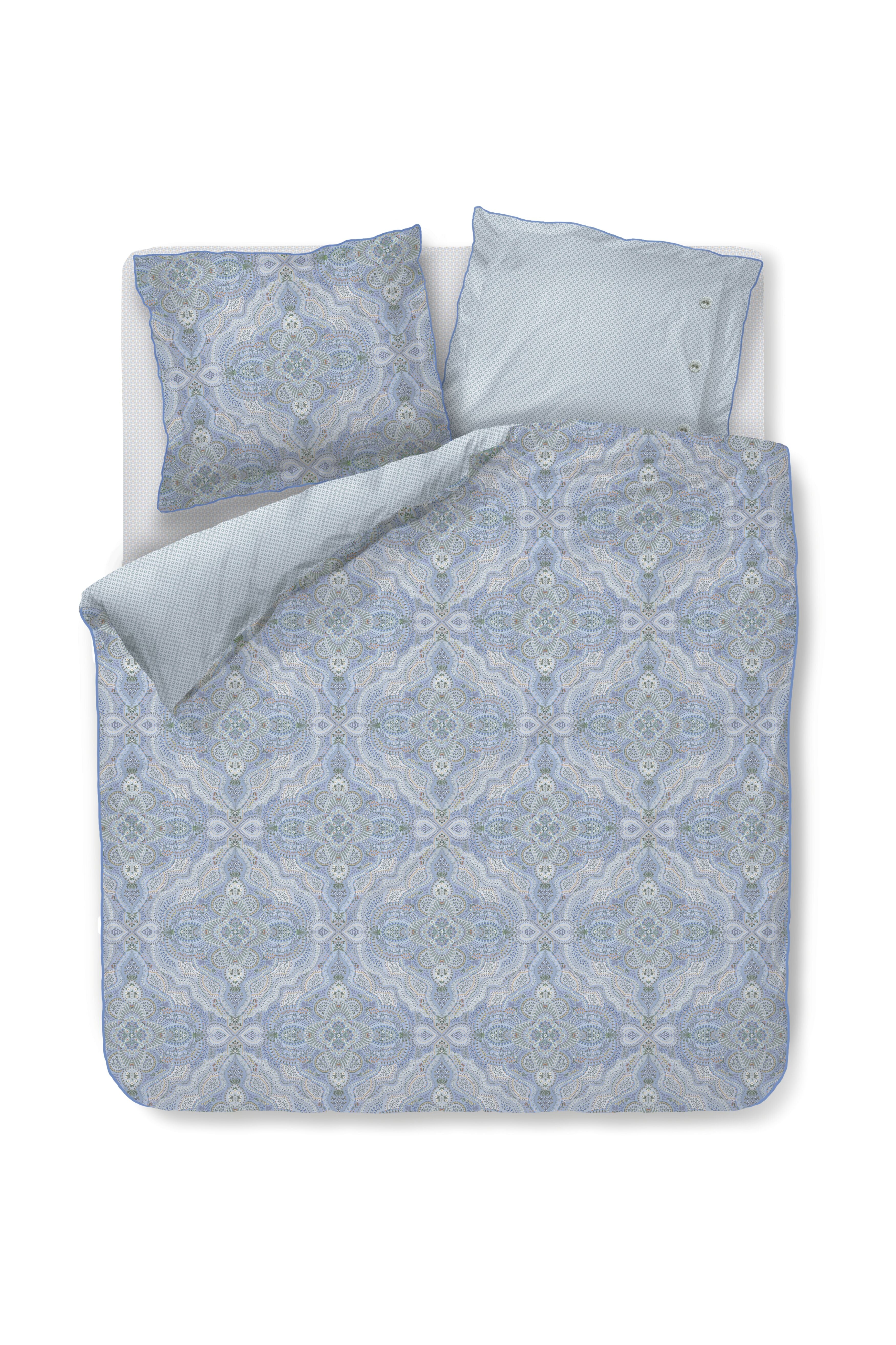 Pip Studio Moon Flower Bettwäsche - Hellblau