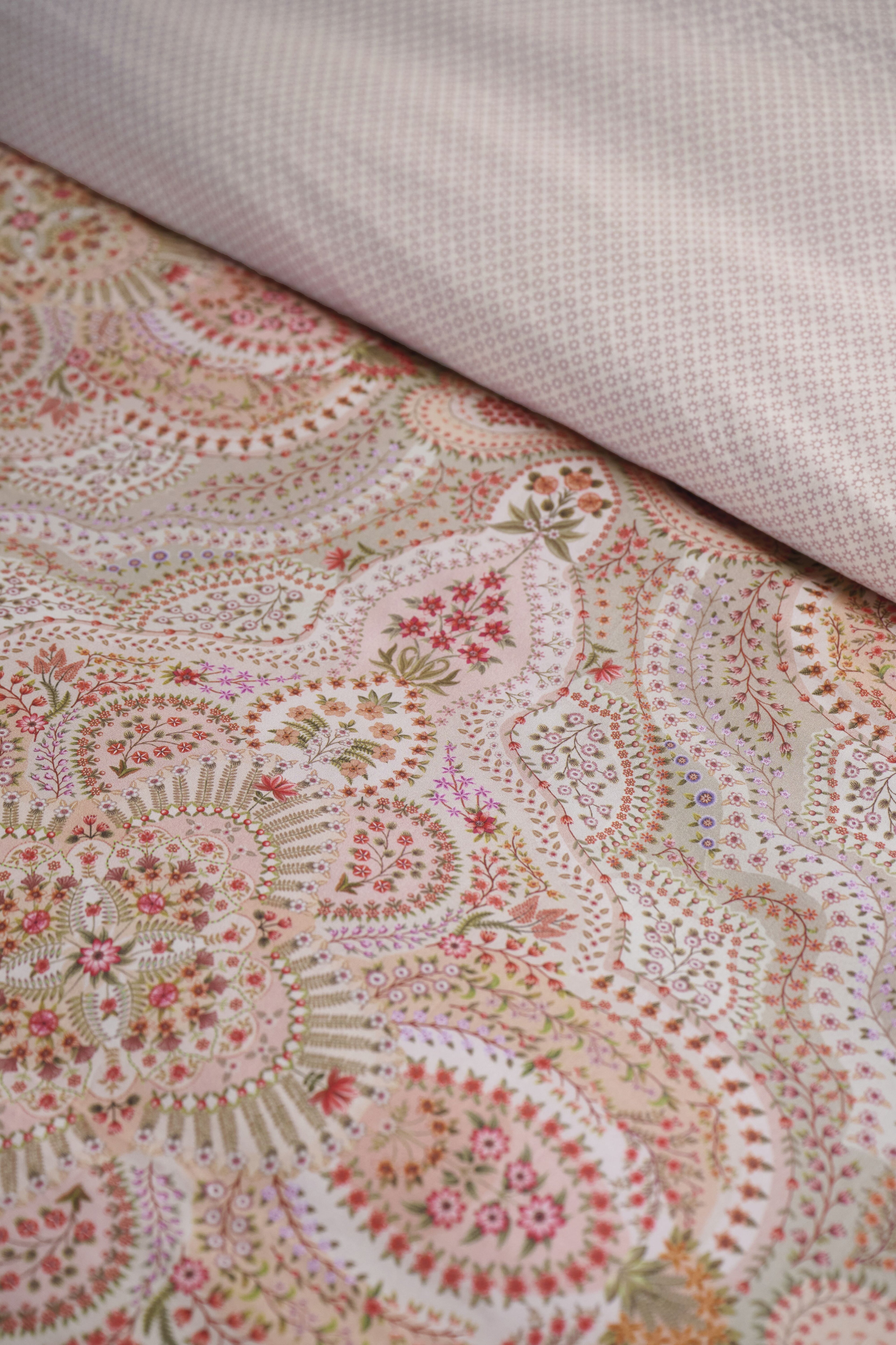 Pip Studio Moon Flower Bettwäsche - Hellrosa