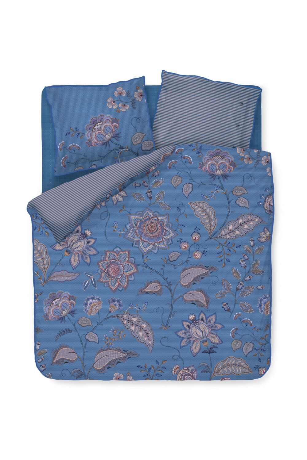 Pip Studio Mumbai Night Bettwäsche - Blau