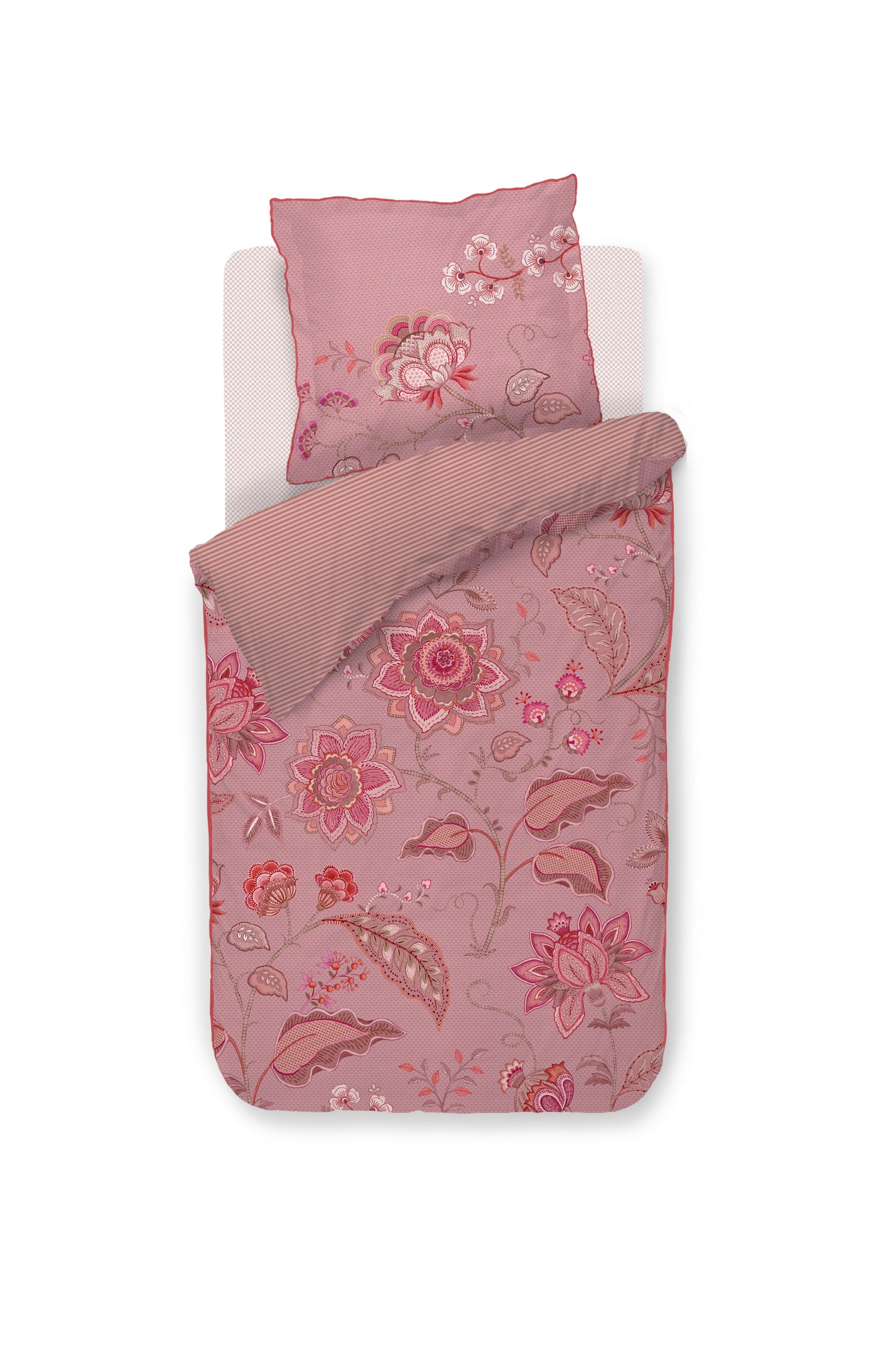 Pip Studio Mumbai Night Bettwäsche - Rosa