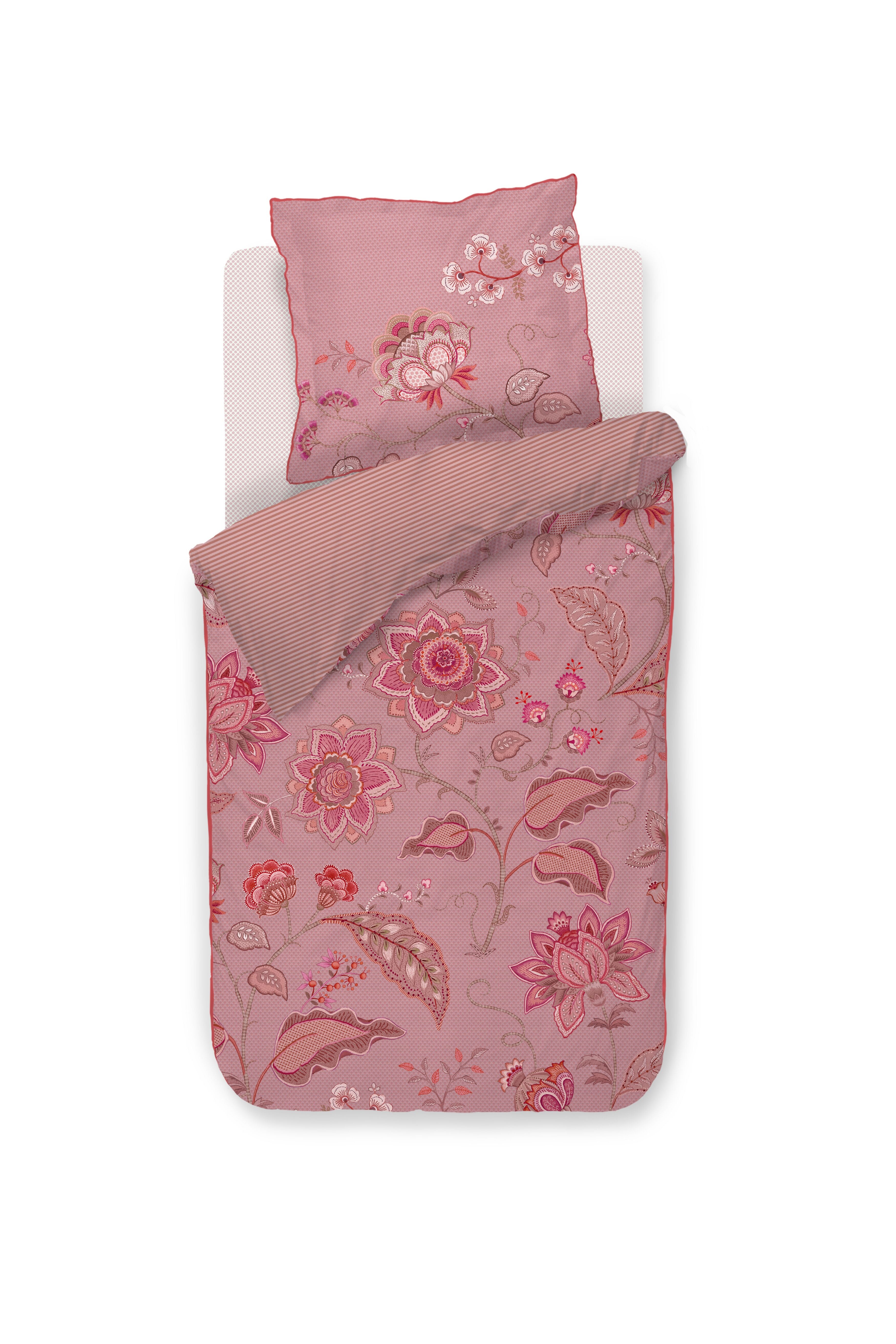 Pip Studio Mumbai Night Bettwäsche - Rosa