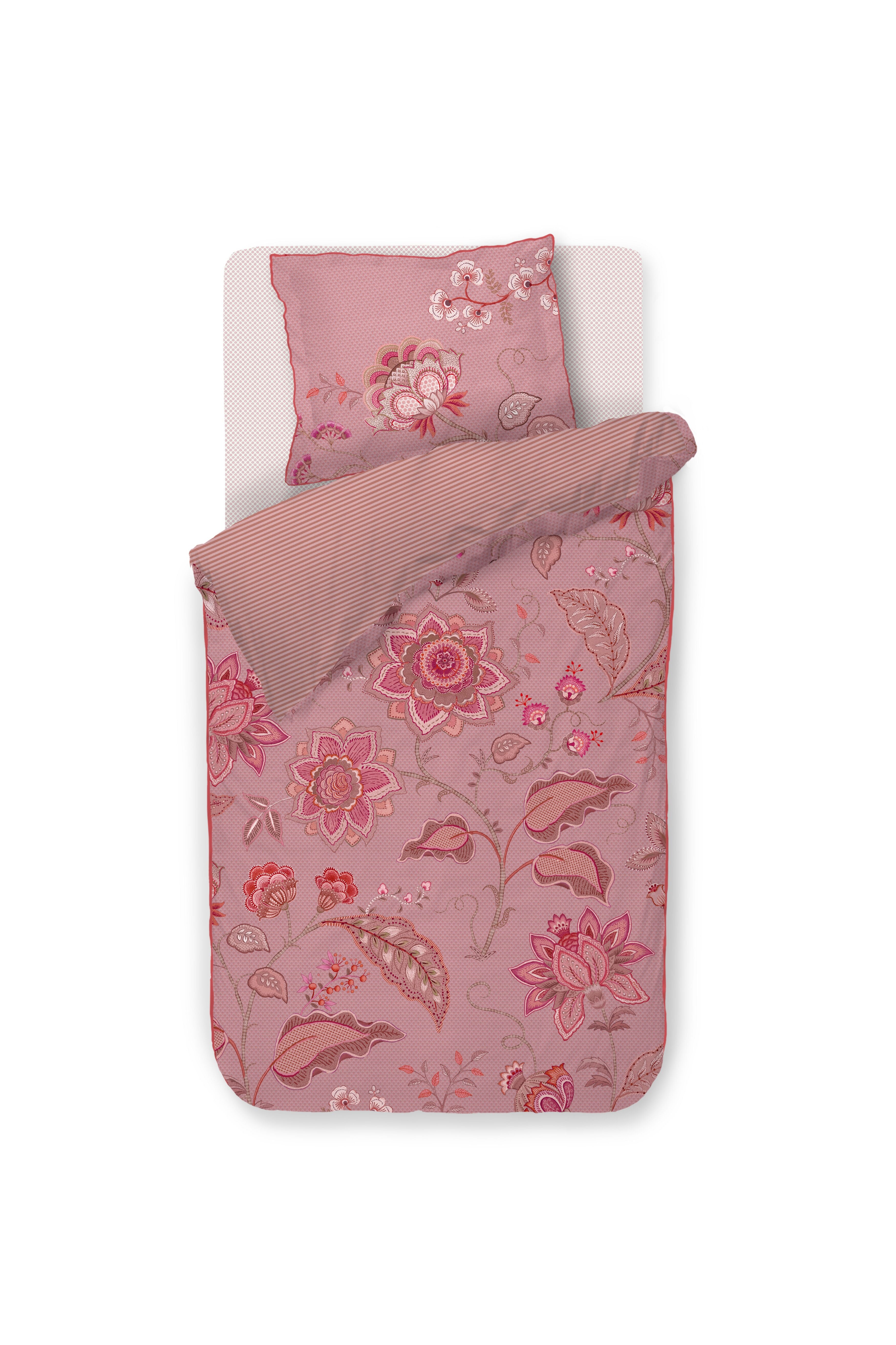 Pip Studio Mumbai Night Bettwäsche - Rosa