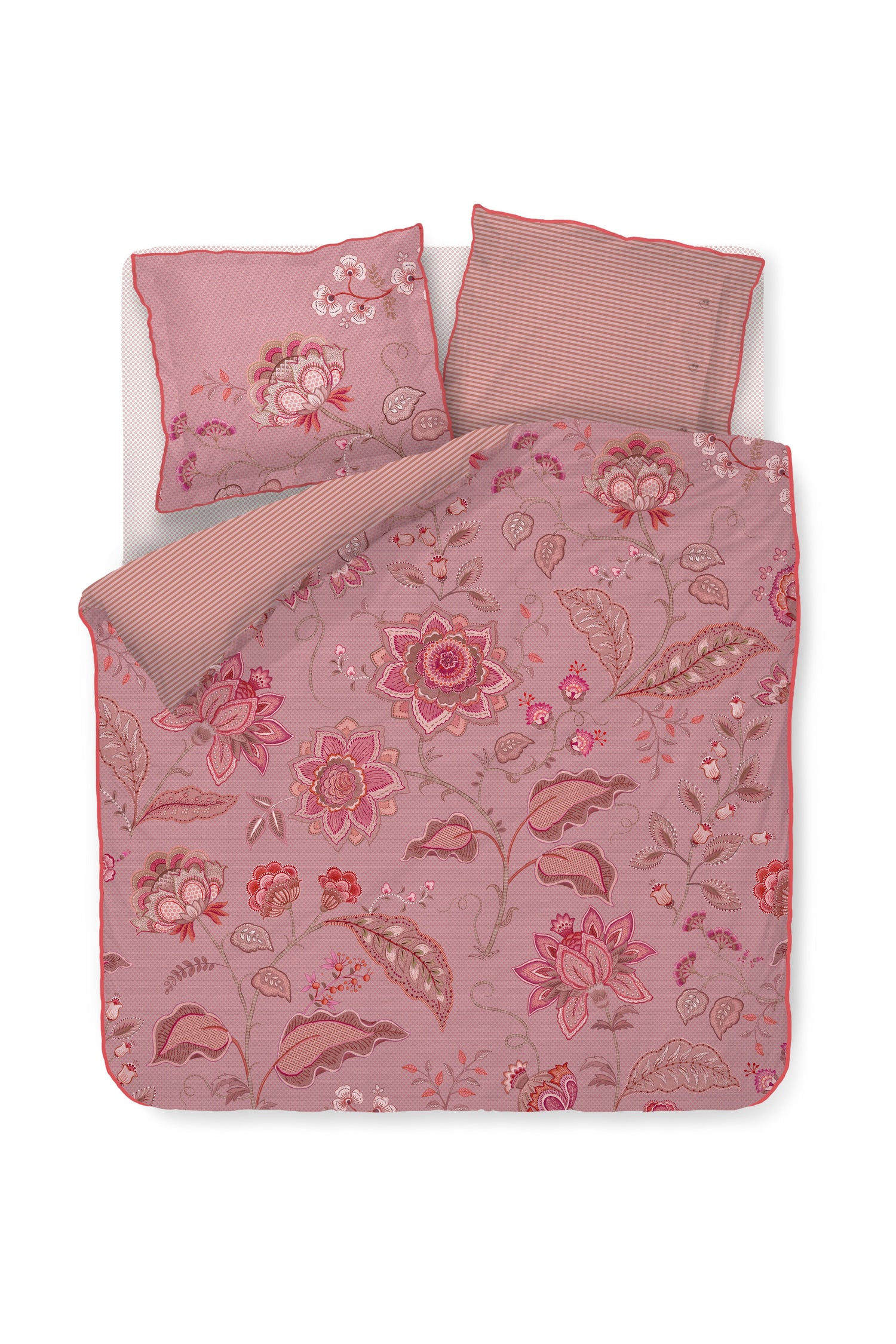 Pip Studio Mumbai Night Bettwäsche - Rosa