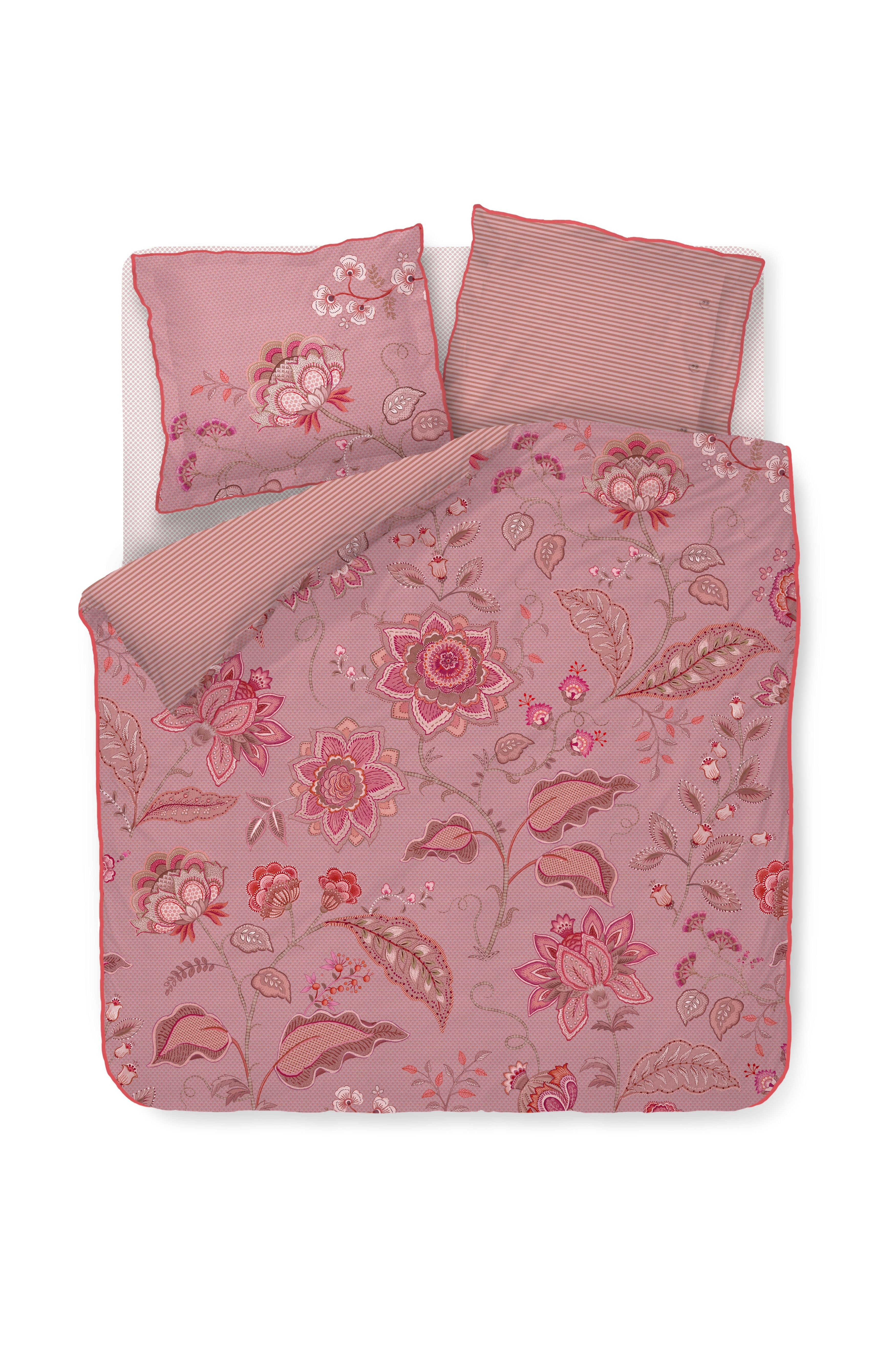 Pip Studio Mumbai Night Bettwäsche - Rosa