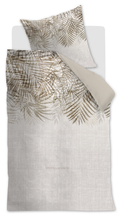 Rivièra Maison Palm Shade Bettwäsche - Natur