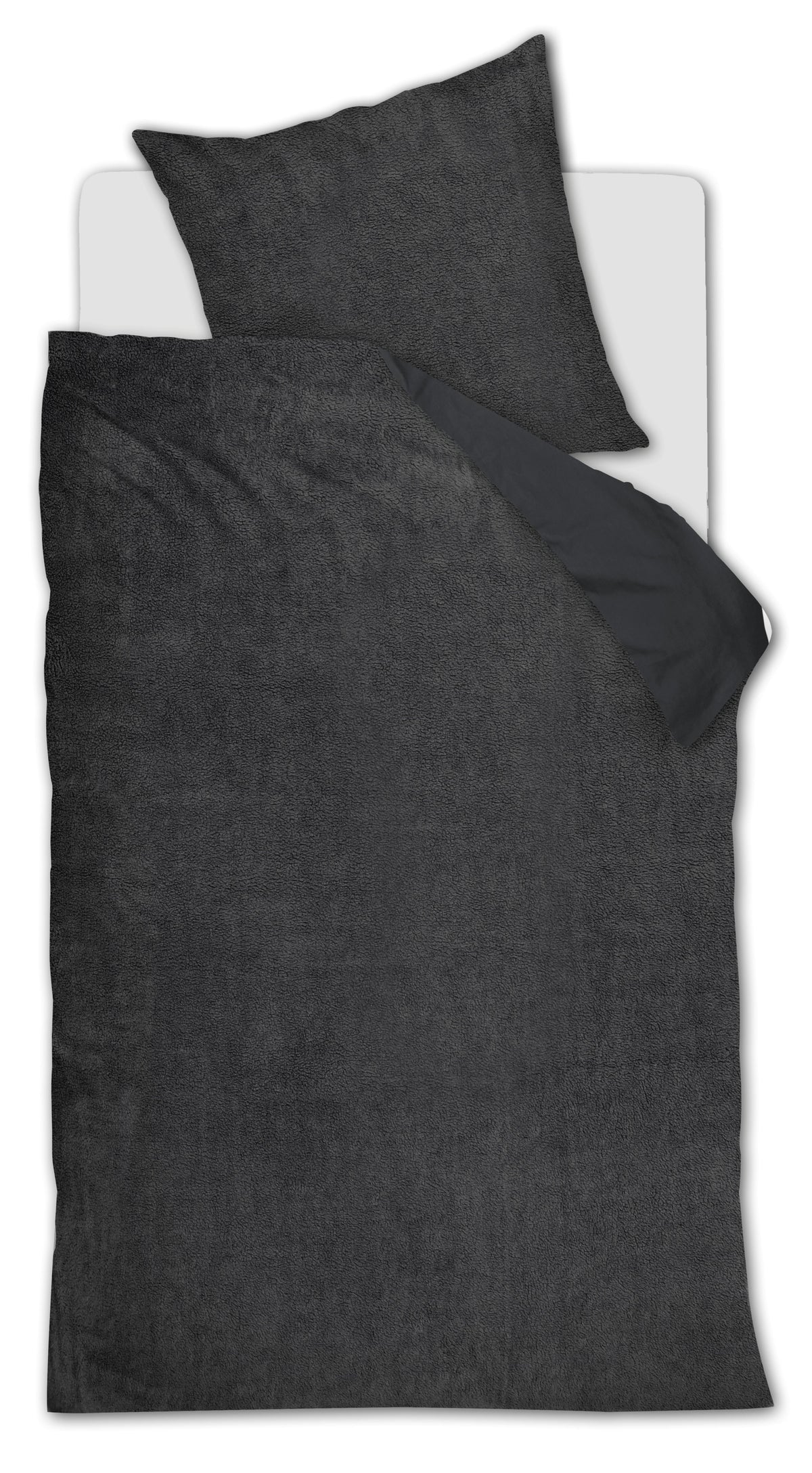 Ambiante Plush Bettwäsche - Anthrazit