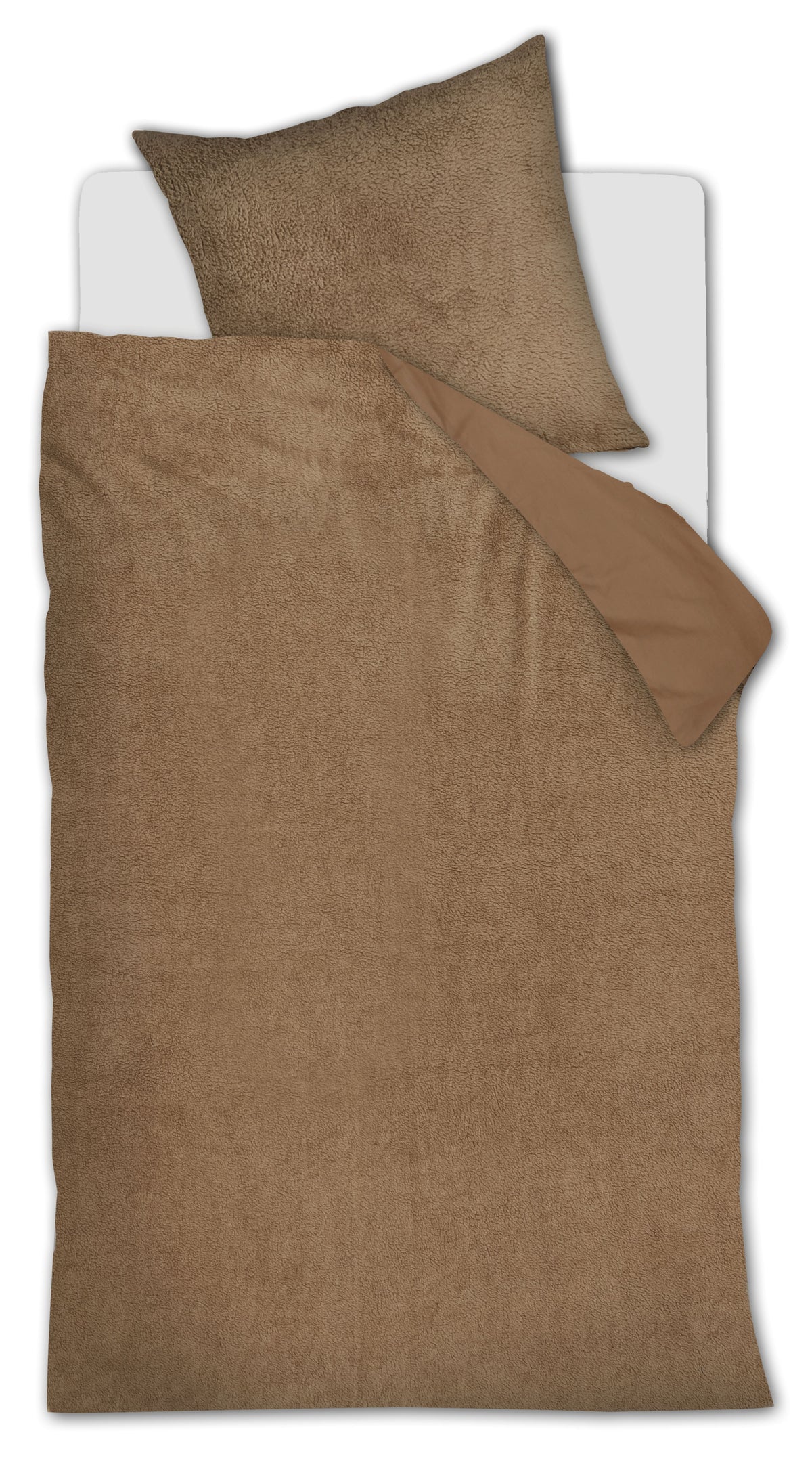 Ambiante Plush Bettwäsche - Braun