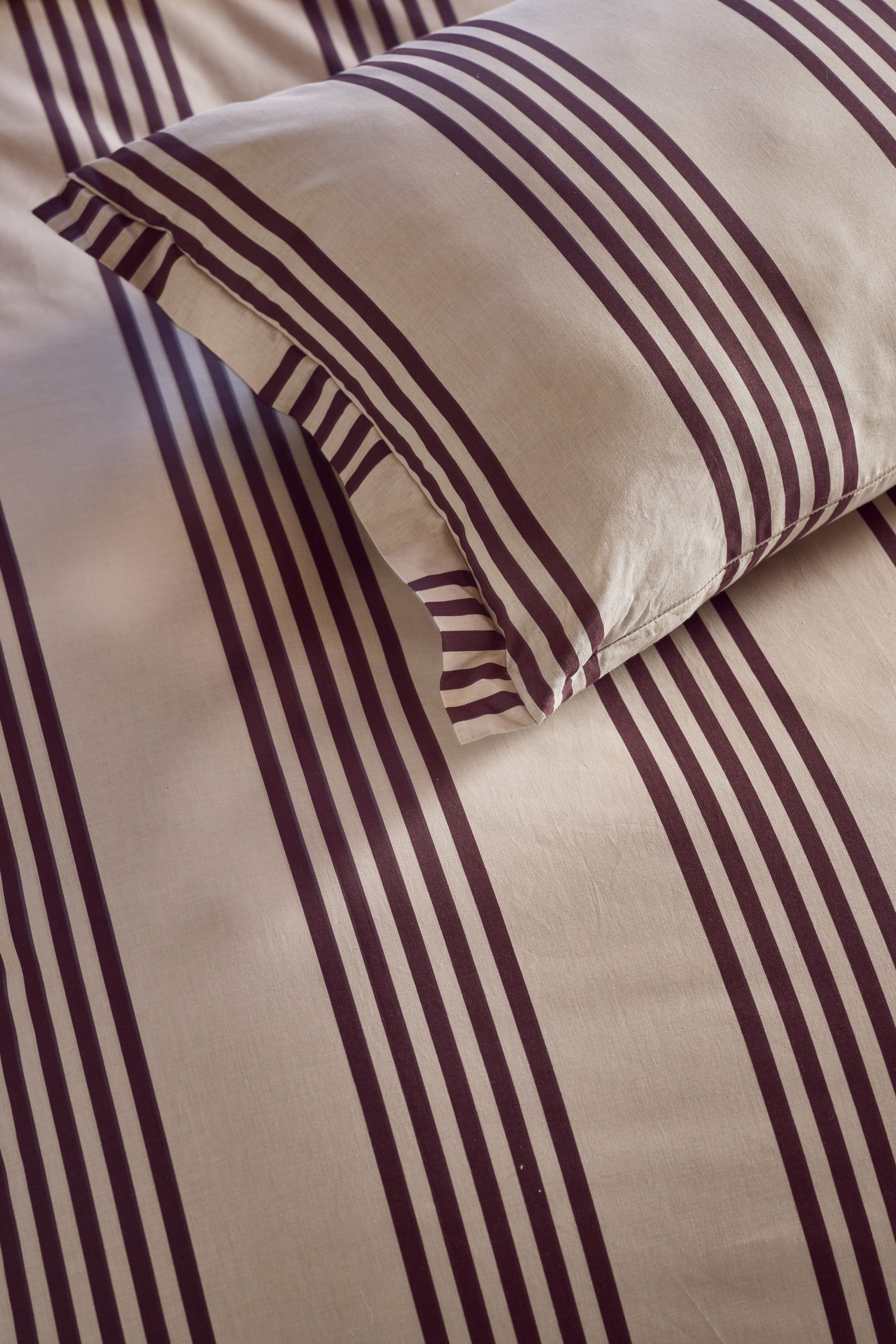 vtwonen Pure Stripe Bettwäsche - Natur