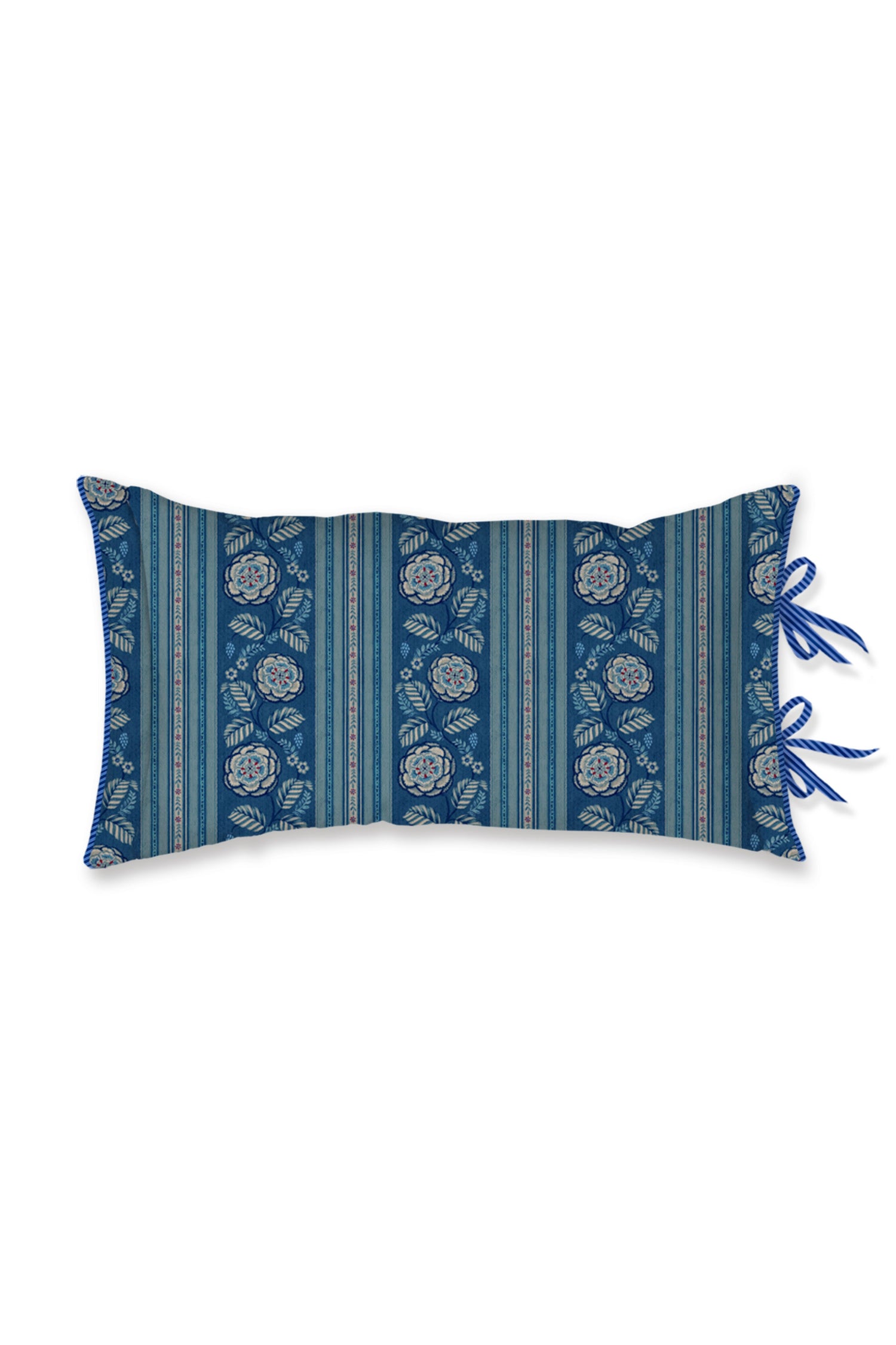 Pip Studio Rosa Rani Kissen - Dunkelblau