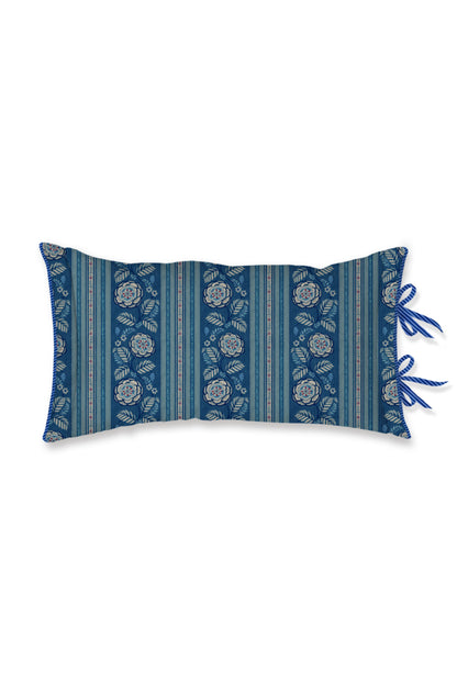 Pip Studio Rosa Rani Kissen - Dunkelblau