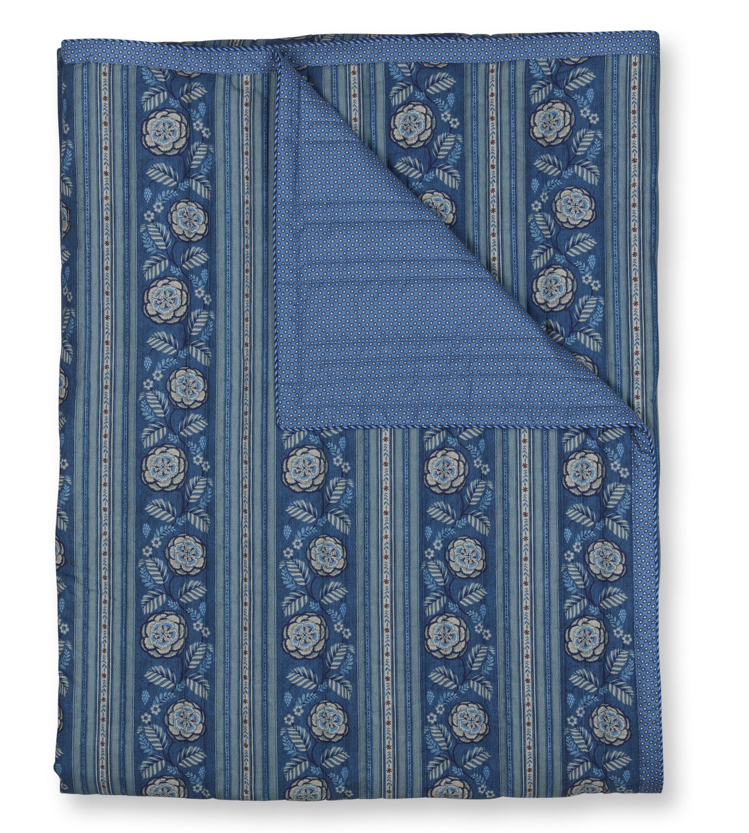 Pip Studio Rosa Rani Wohndecken - Dunkelblau