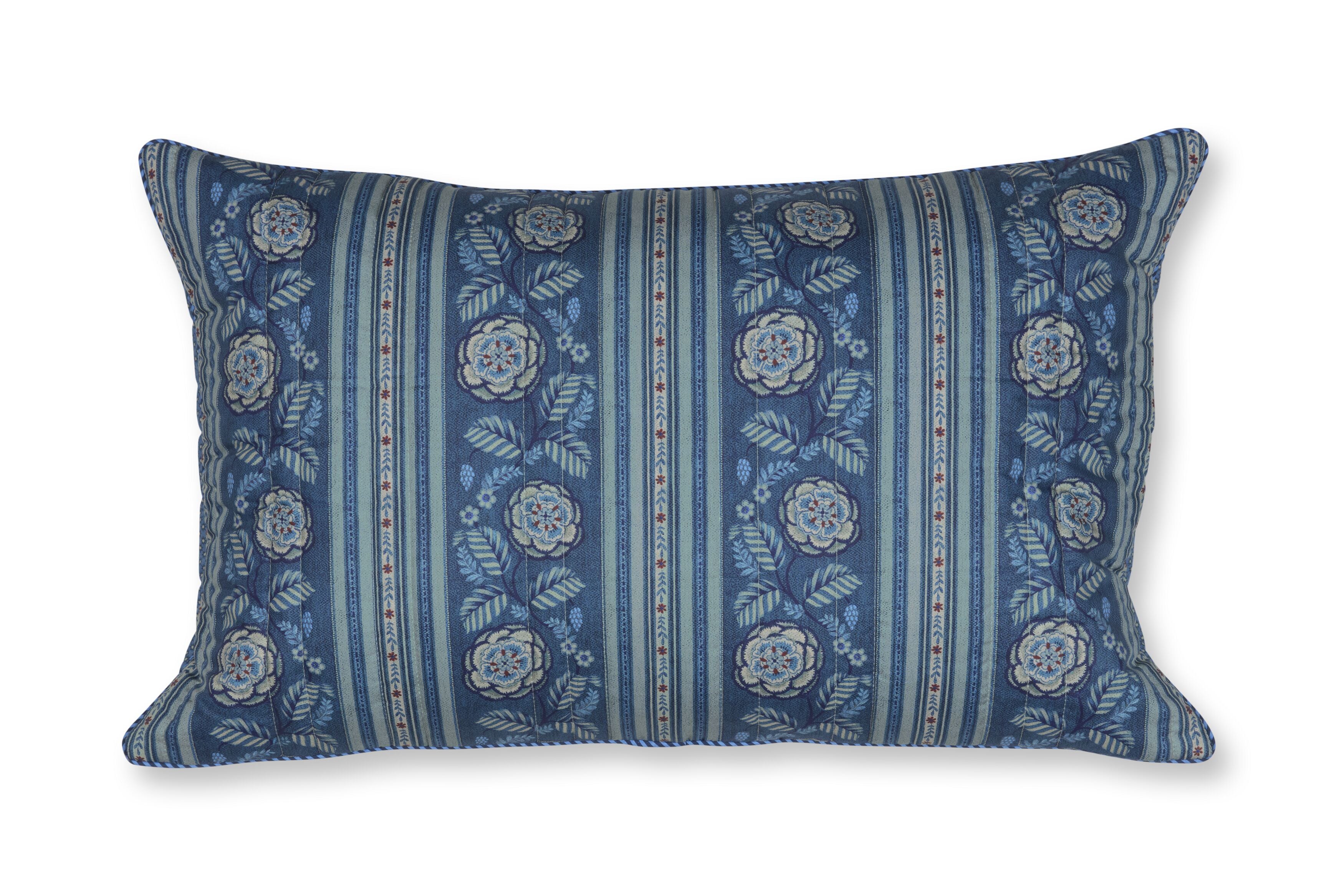 Pip Studio Rosa Rani Kissen - Dunkelblau