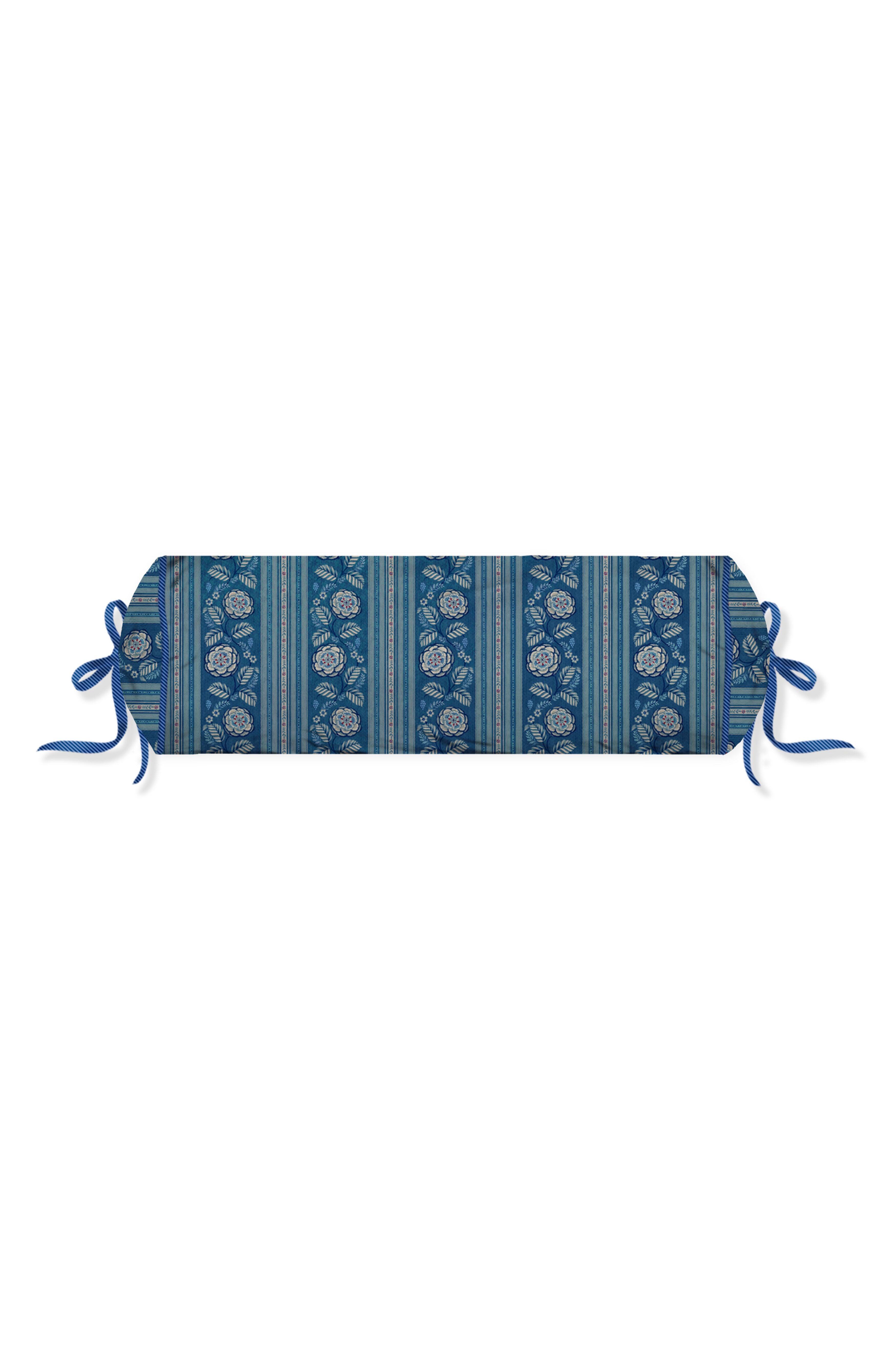 Pip Studio Rosa Rani Kissen - Dunkelblau