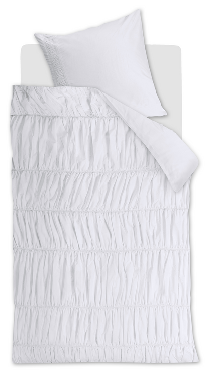 Rivièra Maison Ruffle Bettwäsche - Weiß