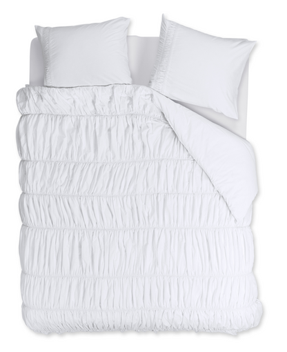 Rivièra Maison Ruffle Bettwäsche - Weiß