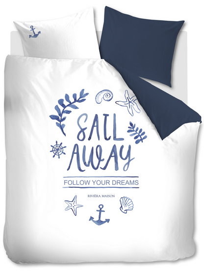 Rivièra Maison Sail Away Bettwäsche - Blau