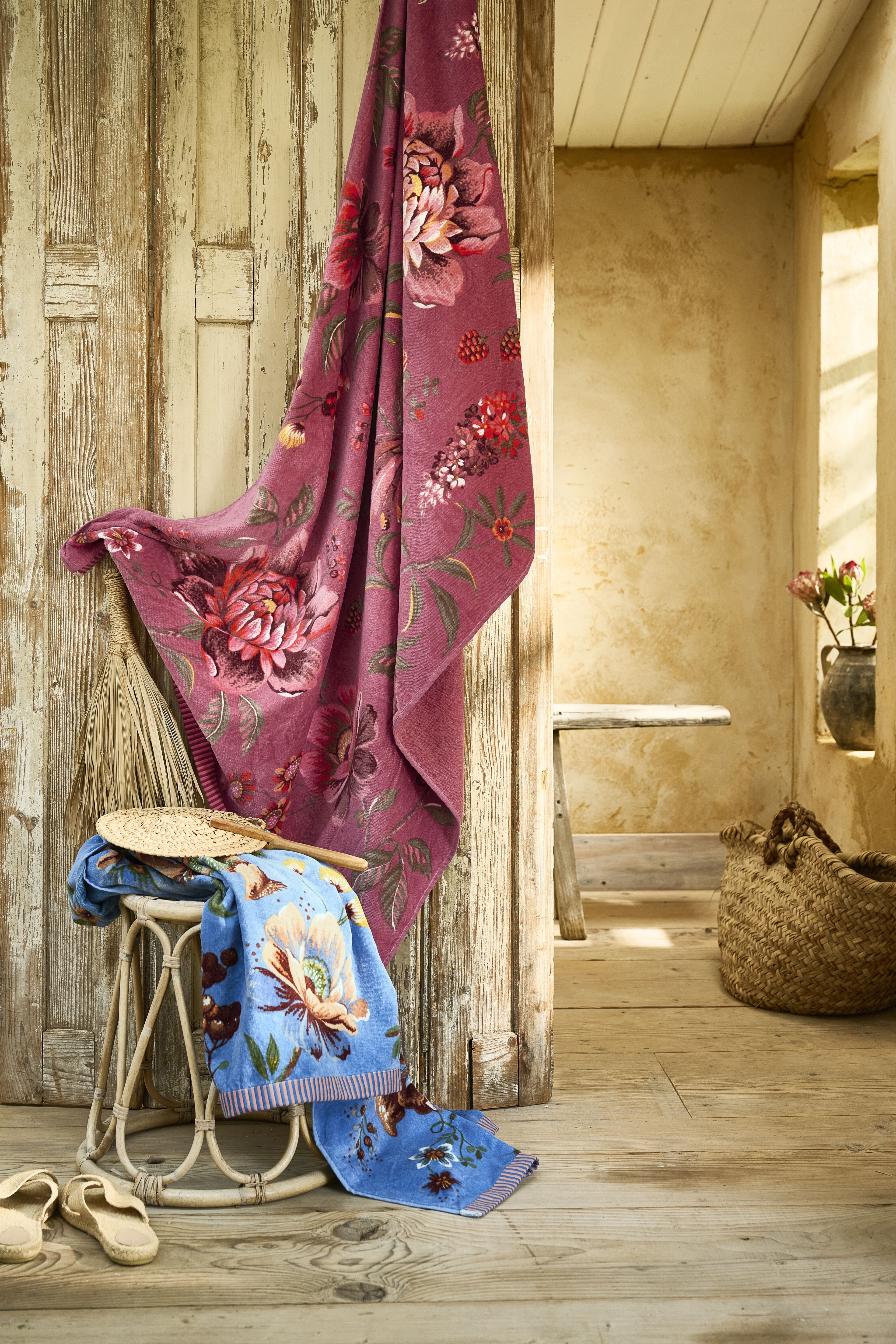 Pip Studio Secret Garden Frottier - Blau