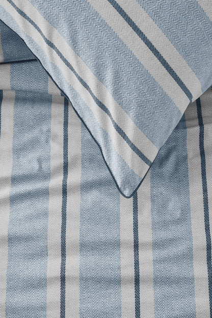 Rivièra Maison Silvan Bettwäsche - Blau