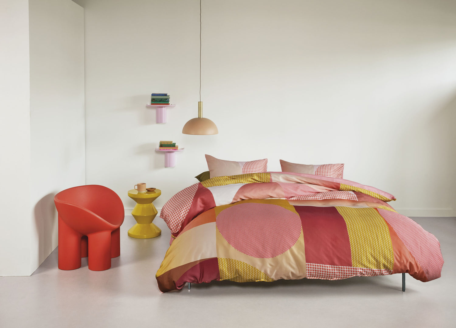 Beddinghouse Dutch Design Sunset Boulevard Bettwäsche - Koralle