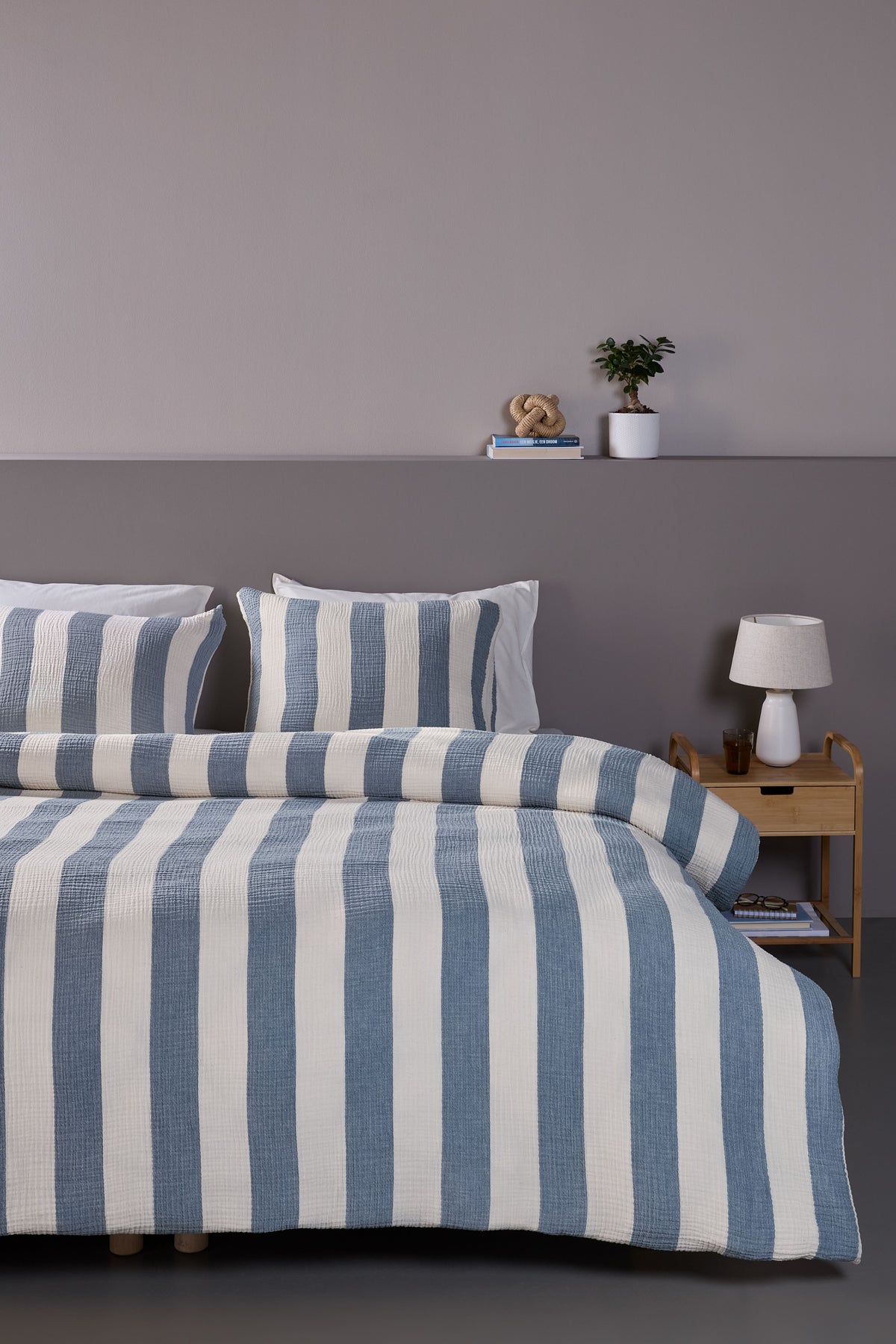 Ambiante Suton Bettwäsche - Blau