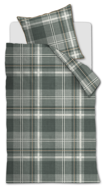 Rivièra Maison Tartan Check Bettwäsche - Grün