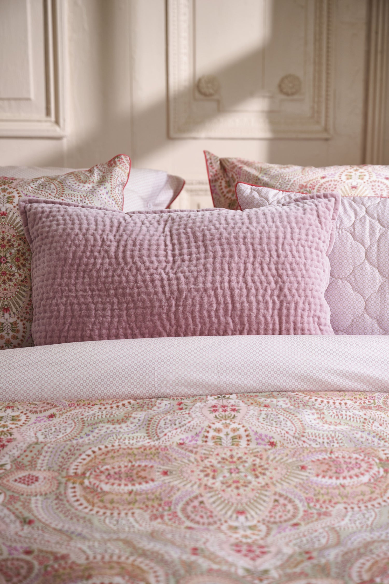 Pip Studio Velvet Sky Kissen - Mauve