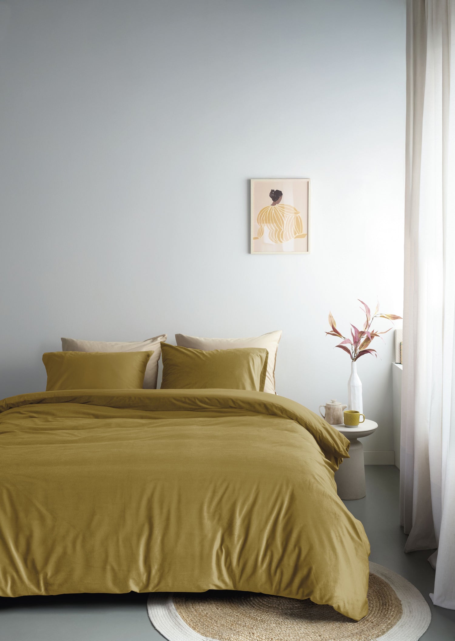 Ambiante Velvety Bettwäsche - Ochre