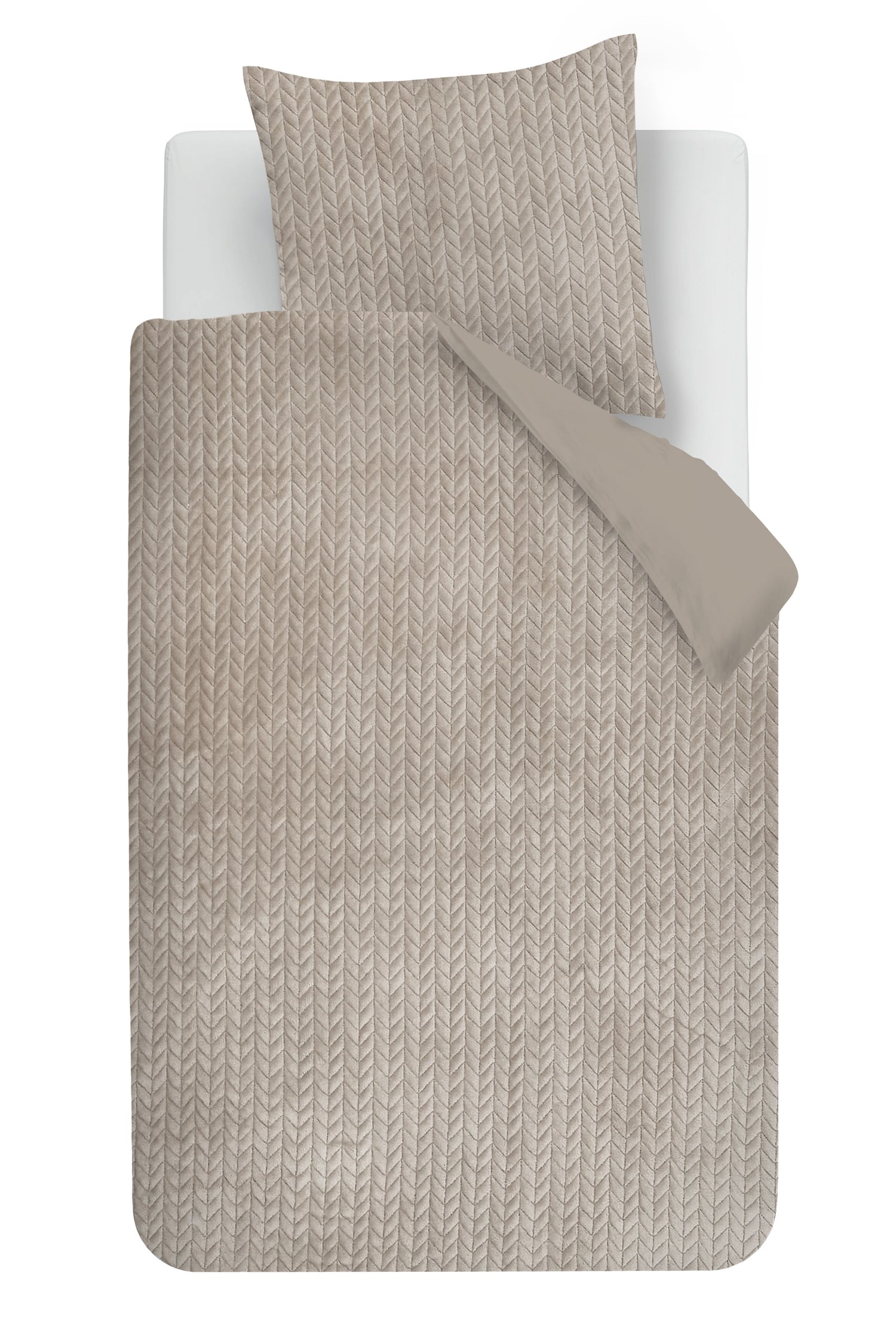 Rivièra Maison Whisper Soft Bettwäsche - Taupe
