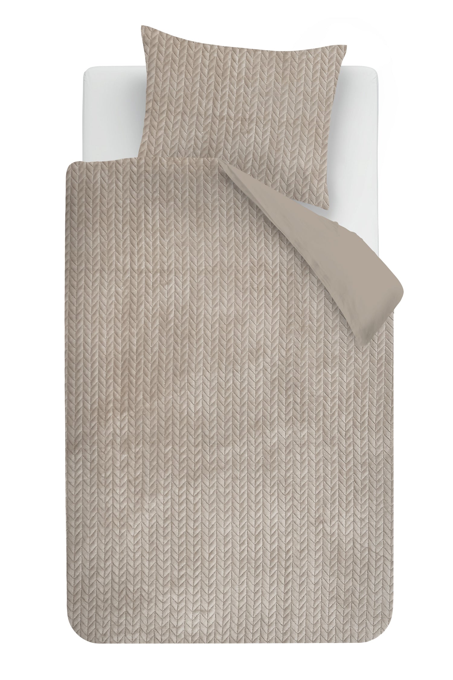 Rivièra Maison Whisper Soft Bettwäsche - Taupe