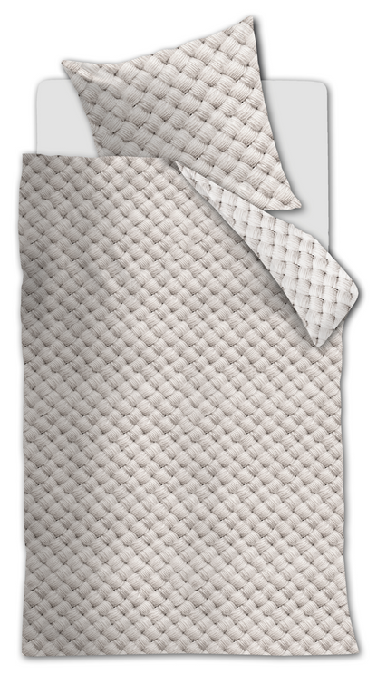 Rivièra Maison Woven Wool Bettwäsche - Natur