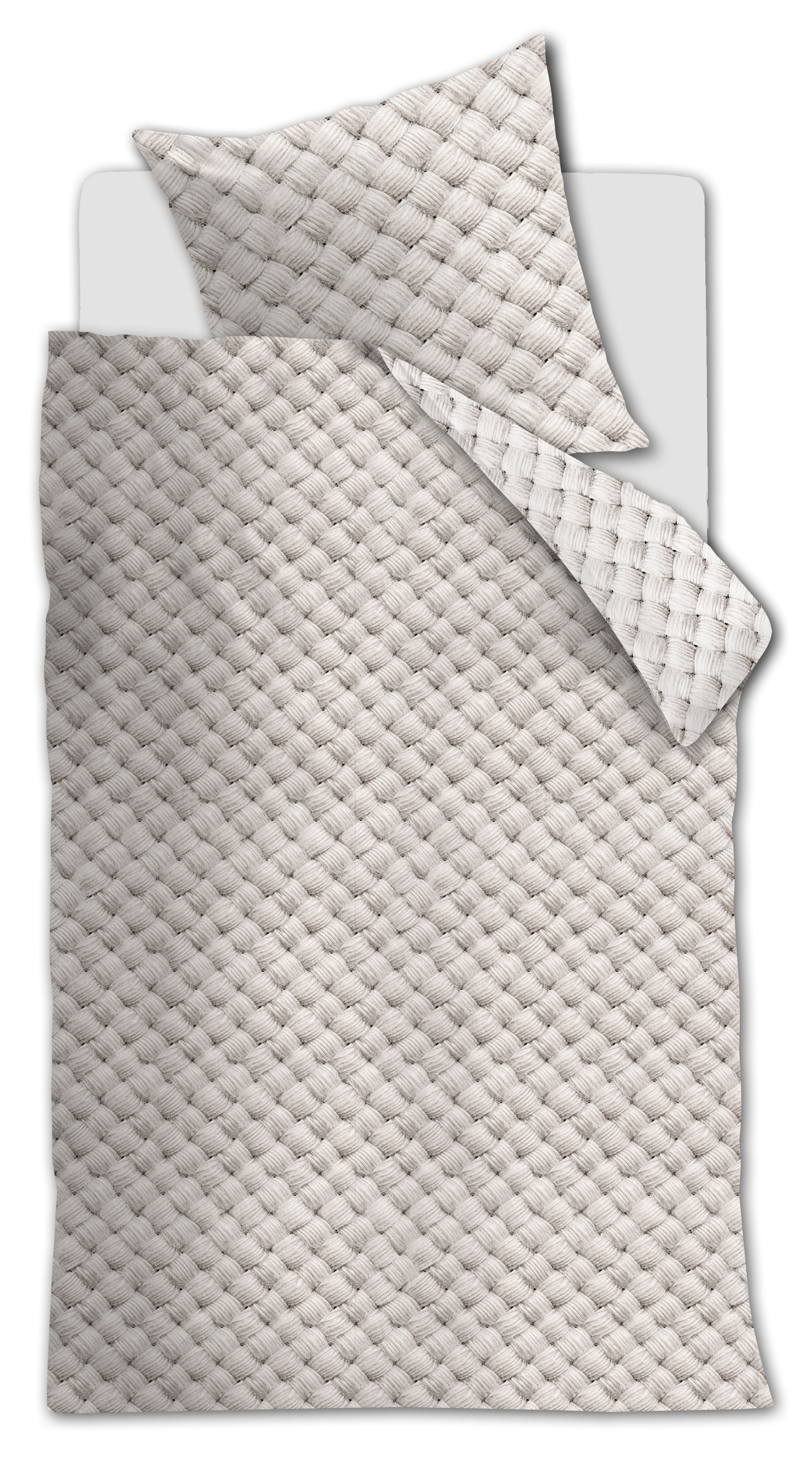 Rivièra Maison Woven Wool Bettwäsche - Natur