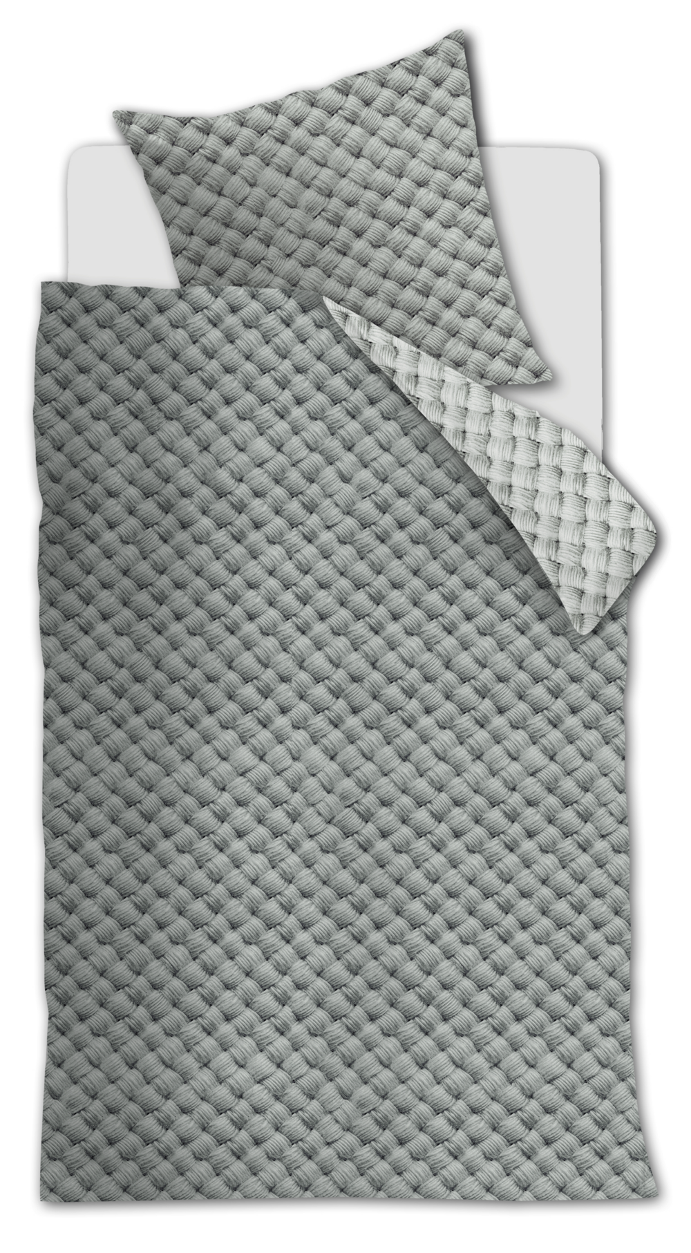 Rivièra Maison Woven Wool Bettwäsche - Grün